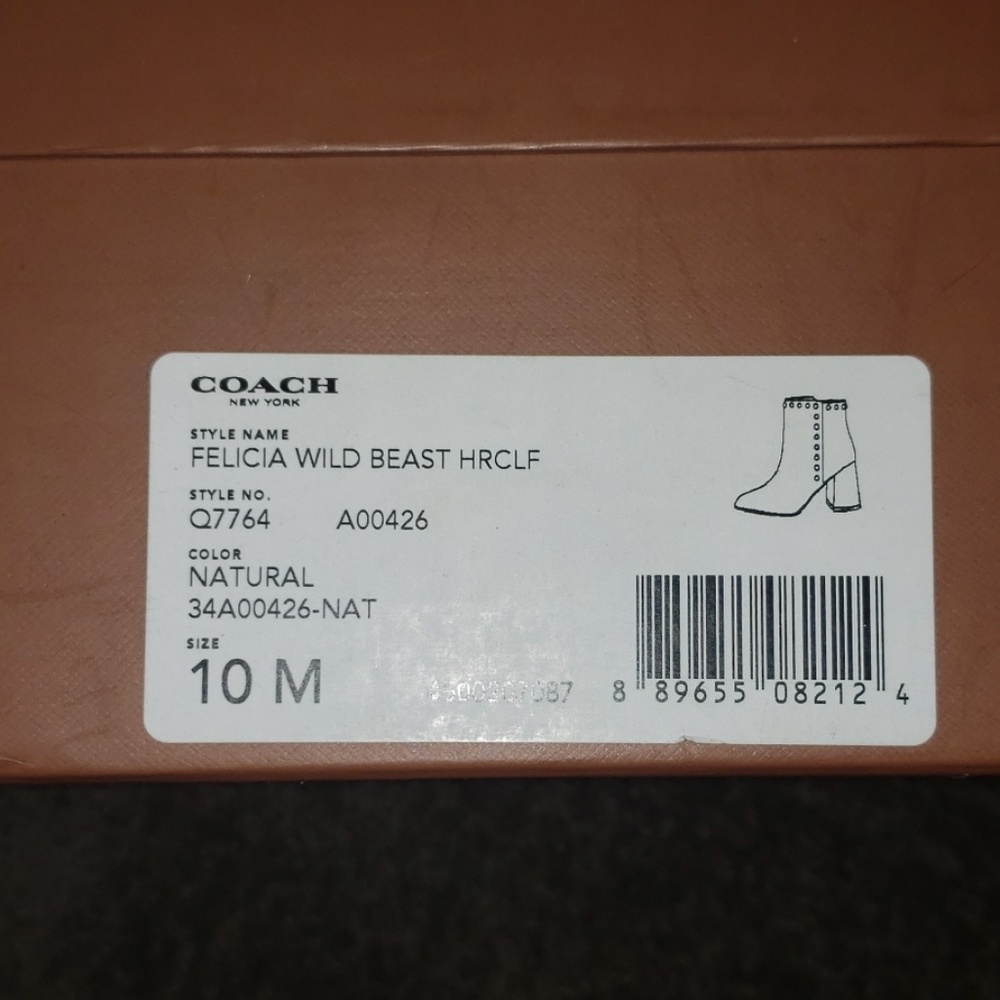COACH boots - Picture 3 of 4